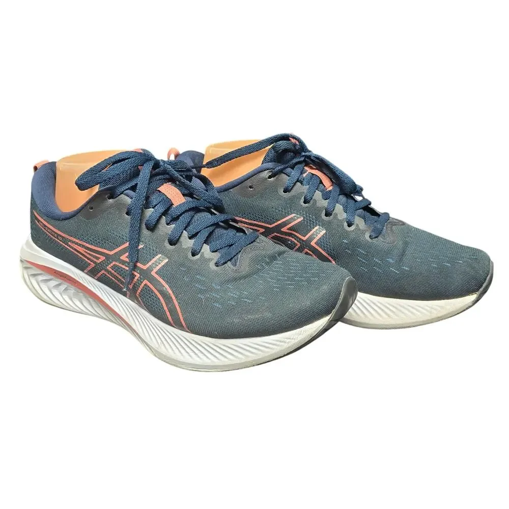 ASICS Blue & Pink Gel Excite 10 Amplifoam Running Shoes Walking Sneakers